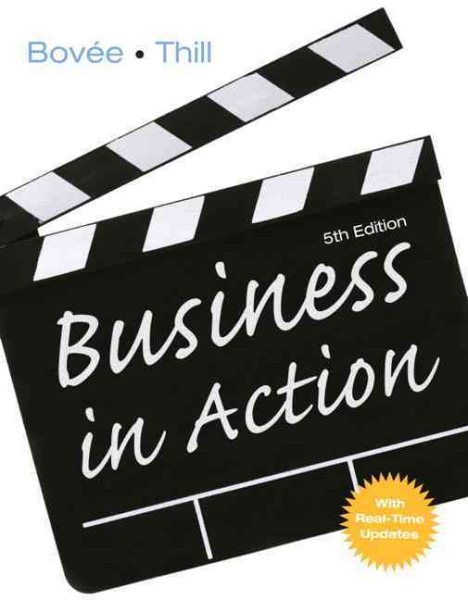 Business in Action: With Real-time Updates (mybizlab) cover