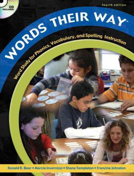 Words Their Way: Word Study for Phonics, Vocabulary, and Spelling Instruction, 4th Edition (Book, CD & DVD) cover