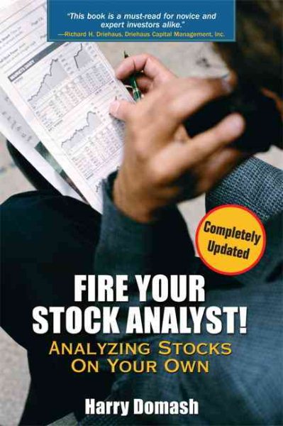 Fire Your Stock Analyst: Analyzing Stocks On Your Own cover
