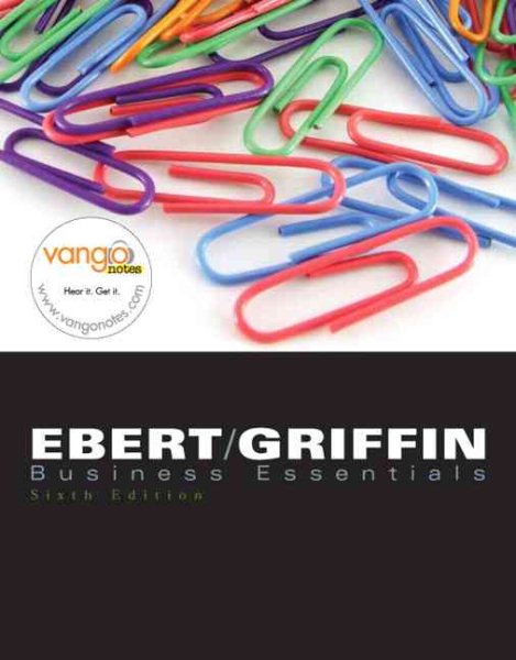 Business Essentials, 6th Edition cover