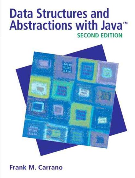 Data Structures and Abstractions with Java (2nd Edition) cover