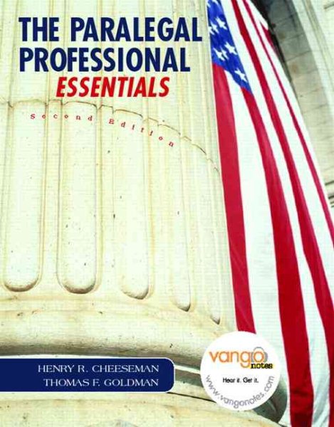 Paralegal Professional: Essentials cover