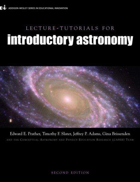 Lecture Tutorials for Introductory Astronomy (2nd Edition) cover