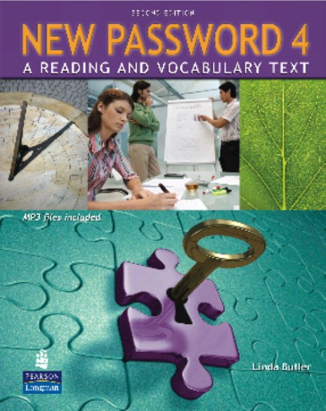 New Password 4: A Reading and Vocabulary Text (with MP3 Audio CD-ROM) (2nd Edition) cover