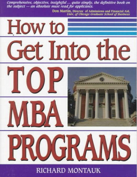 How to Get Into the Top MBA Programs cover