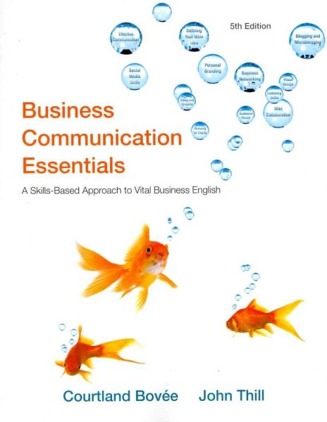 Business Communication Essential a Skills-based Approach to Vital Business English