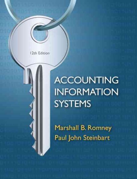 Accounting Information Systems, 12th Edition cover