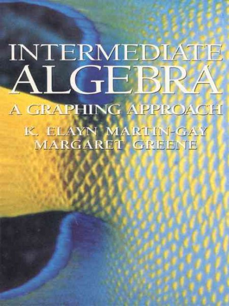 Intermediate Algebra: A Graphing Approach cover