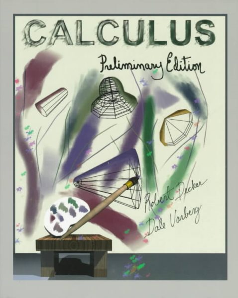 Calculus: Preliminary Edition cover