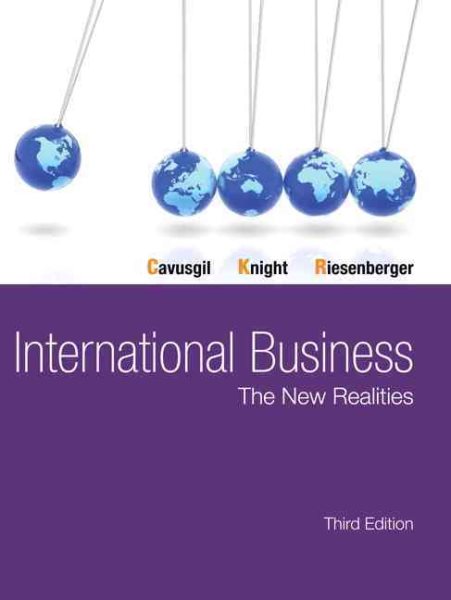 International Business: The New Realities (3rd Edition) cover