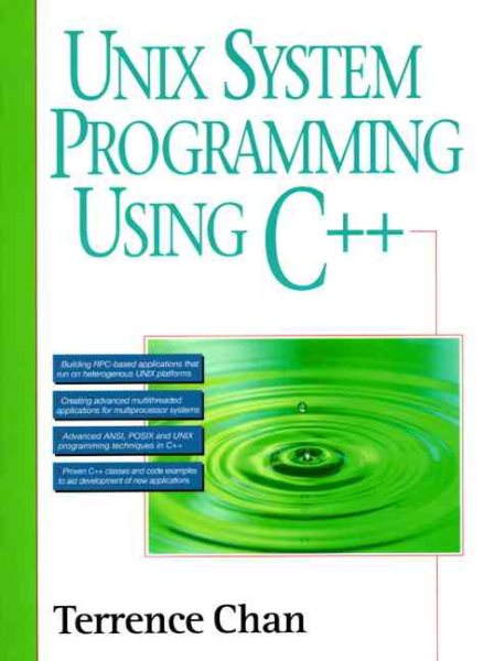 Unix System Programming Using C++ cover