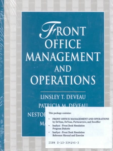 Front Office Management and Operations cover