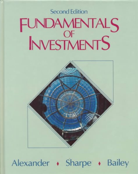 Fundamentals of Investments cover