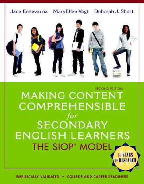 Making Content Comprehensible for Secondary English Learners: The SIOP Model (2nd Edition) cover