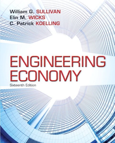 Engineering Economy (16th Edition) - Standalone book cover