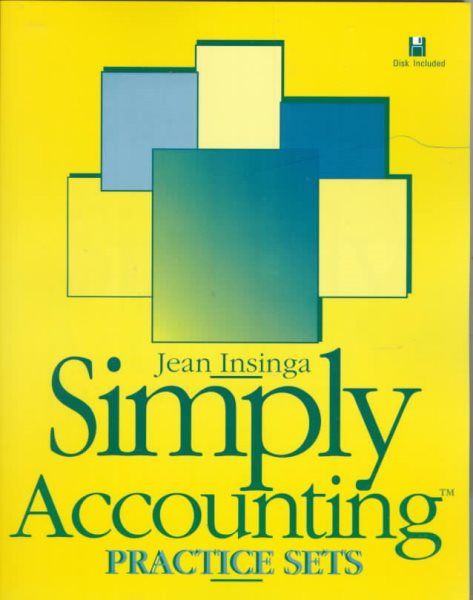Simply Accounting Practice Sets cover