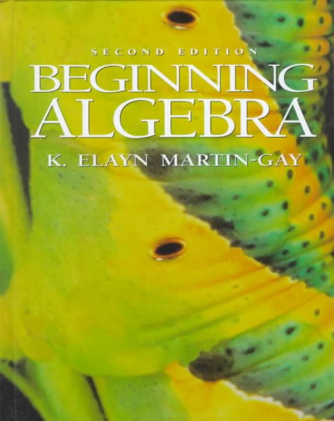 Beginning Algebra (2nd Edition)