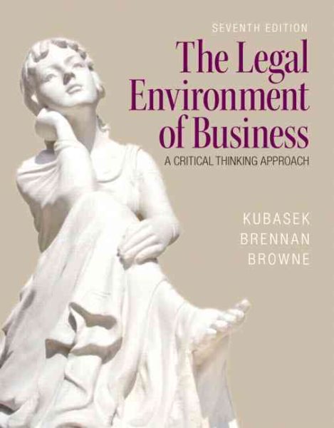 The Legal Environment of Business (7th Edition) cover