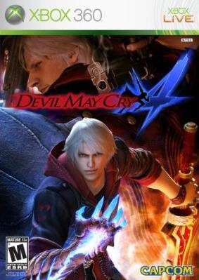Devil May Cry 4 - Xbox 360 cover