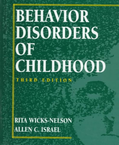 Behavior Disorders of Childhood cover