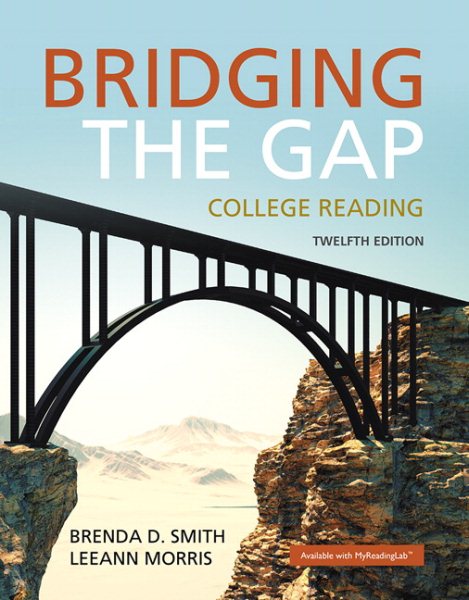 Bridging the Gap: College Reading (12th Edition) cover