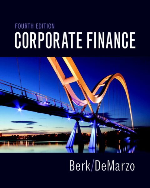 Corporate Finance (4th Edition) (Pearson Series in Finance) - Standalone book cover