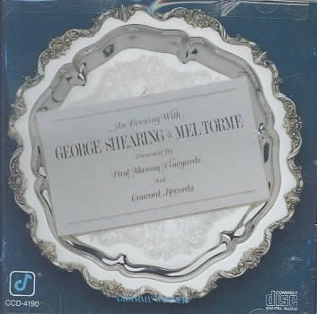 An Evening With George Shearing And Mel Torme' cover
