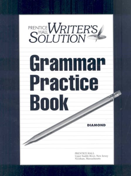 WRITER'S SOLUTION GRAMMAR PRACTICE BOOK GRADE 12 1998C cover