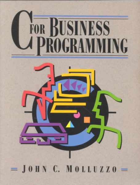 C for Business Programming cover