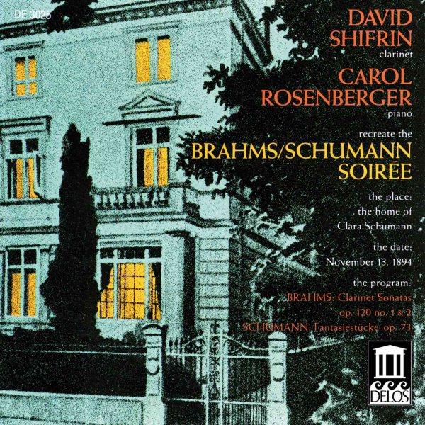 Brahms/Schumann Soiree cover