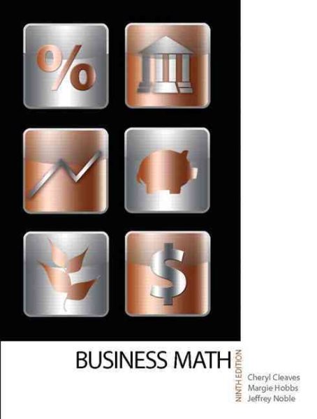 Business Math, 9th Edition cover