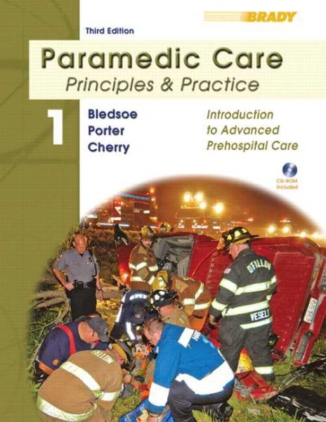 Paramedic Care: Principles and Practice; Volume 1, Introduction to Advanced Prehospital Care (3rd Edition) cover