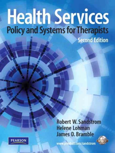 Health Services: Policy and Systems for Therapists cover
