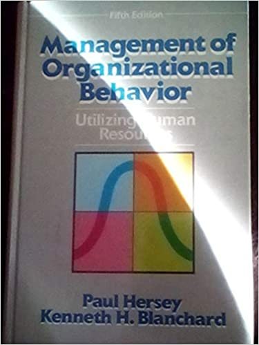 Management of Organizational Behavior cover