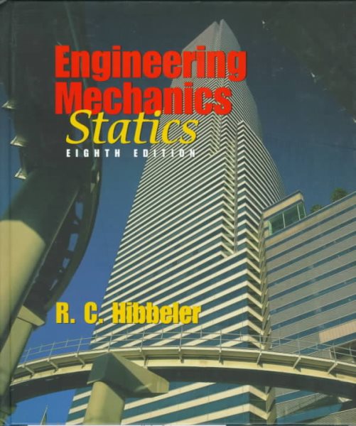 Engineering Mechanics: Statics (8th Edition) cover