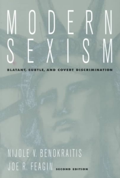 Modern Sexism: Blatant, Subtle, and Covert Discrimination (2nd Edition) cover
