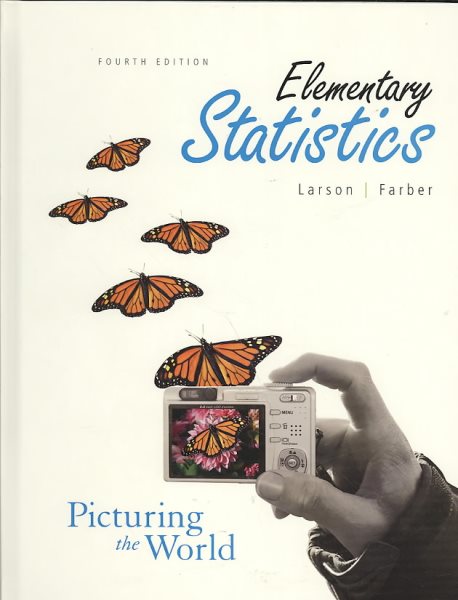 Elemetrary Statistics: Picturing the World cover