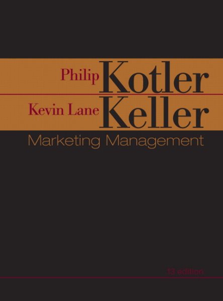 Marketing Management cover