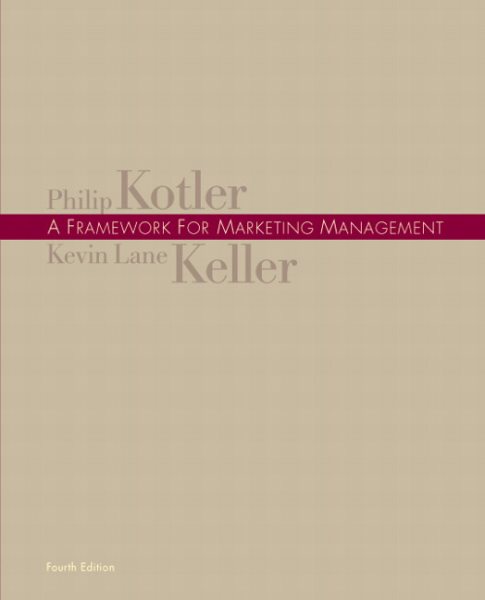 A Framework for Marketing Management cover