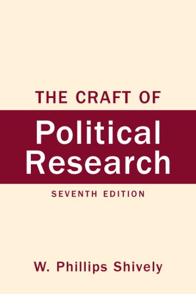 The Craft of Political Research cover