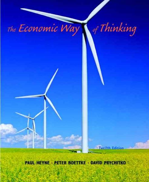 The Economic Way of Thinking, 12th Edition cover