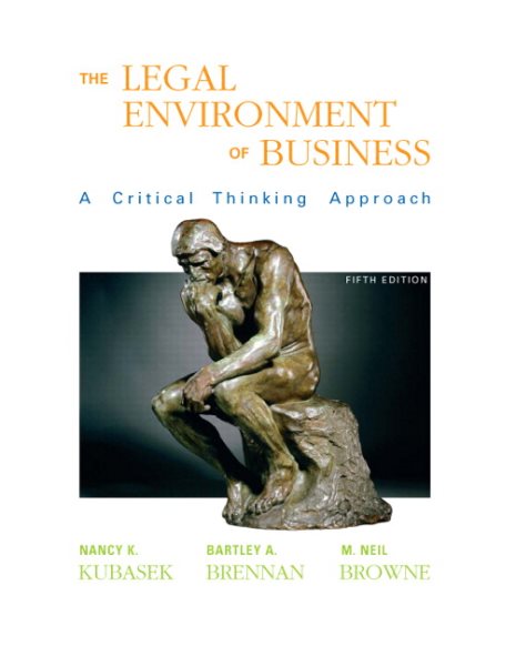 Legal Environment of Business (5th Edition) cover