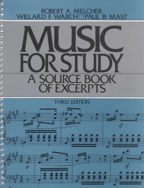 Music for Study (3rd Edition) cover