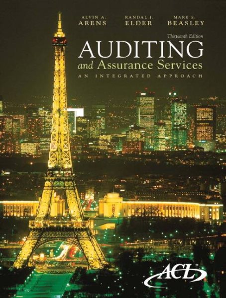 Auditing and Assurance Services: An Integrated Approach cover