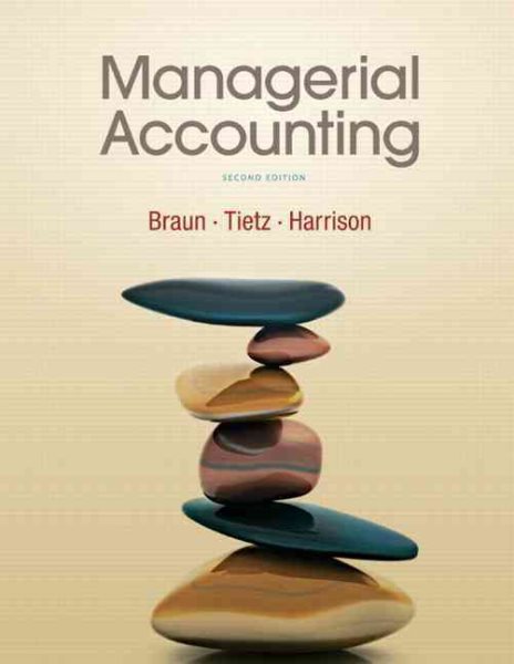 Managerial Accounting (2nd Edition) cover
