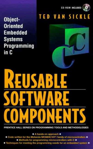 Reusable Software Components (Prentice Hall Series on Programming Tools and Methodologies) cover