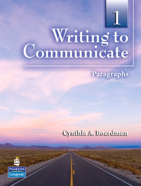 Writing to Communicate 1: Paragraphs cover
