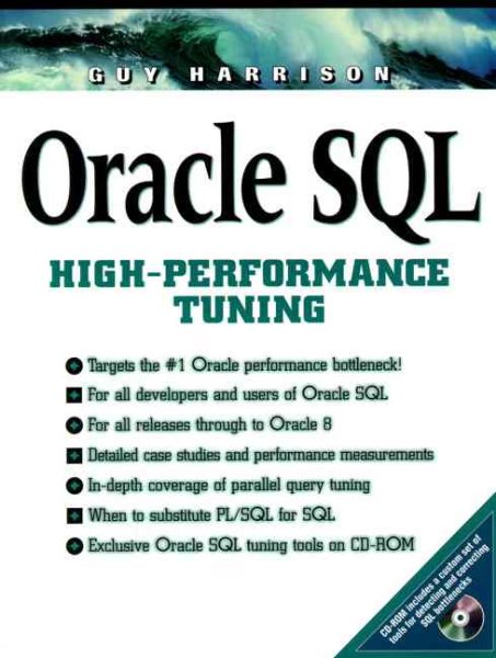 Oracle SQL High-Performance Tuning with CDROM cover