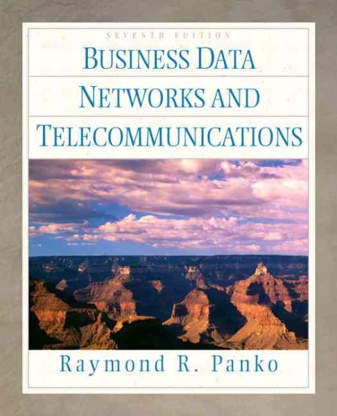 Business Data Networks and Telecommunications cover