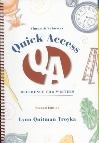 Simon & Schuster Quick Access Reference for Writers cover